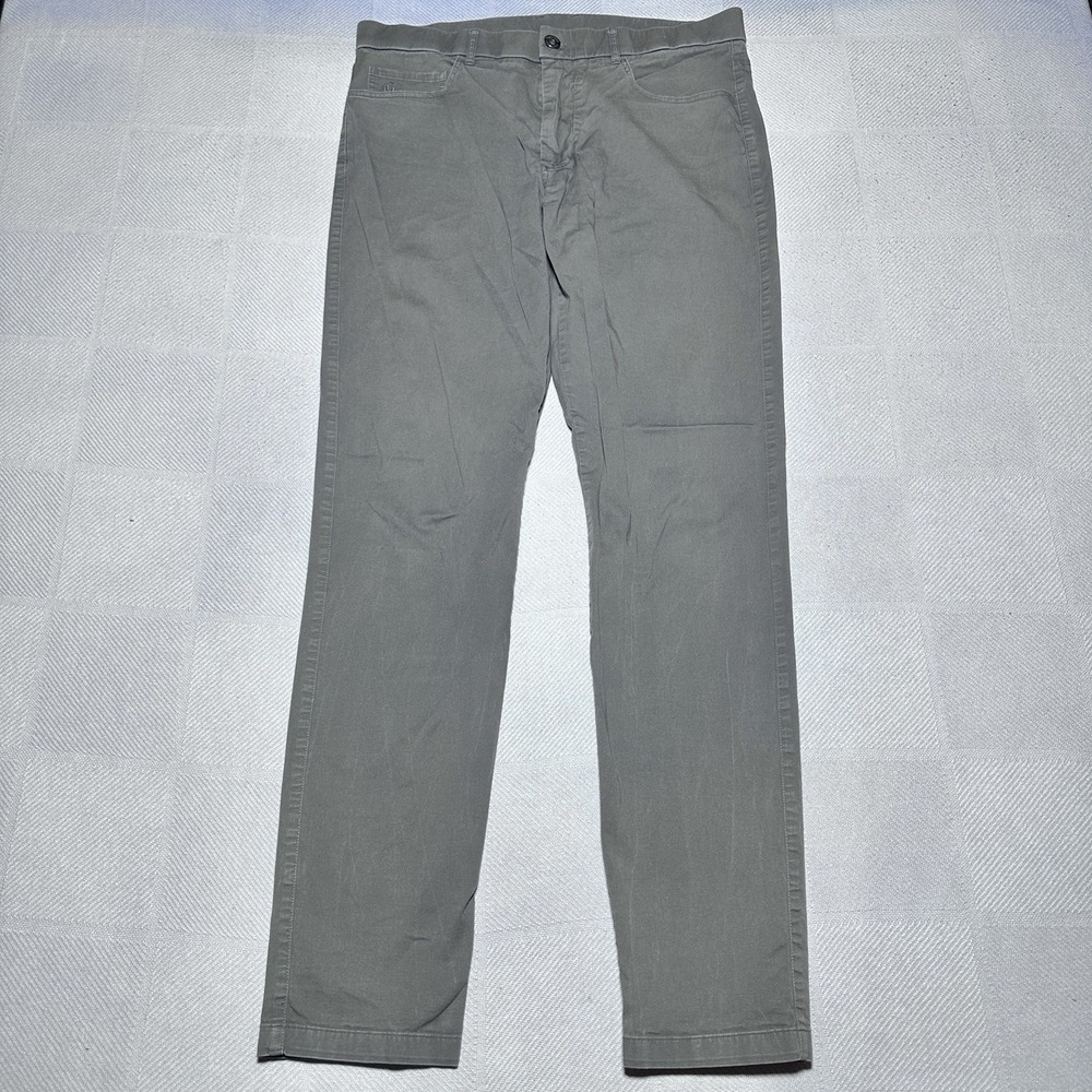 Greyson Armonk 5-Pocket Golf Pant Mens‎ 33x32 Brushed Cotton Stretch Slim Fit